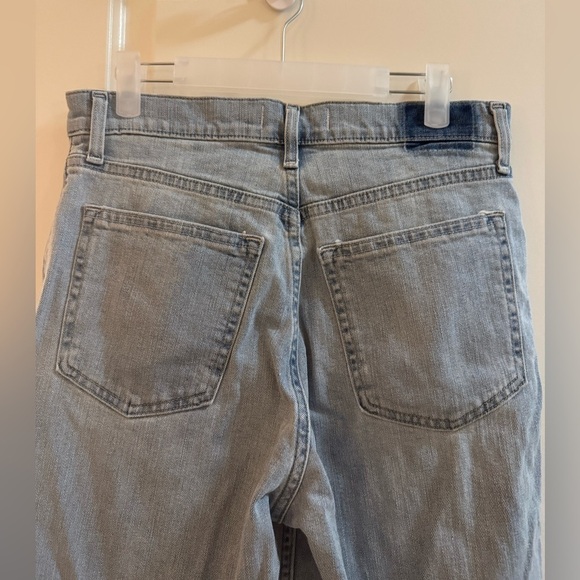 Abercrombie & Fitch Light Blue Straight Leg Jeans - Picture 7 of 11